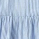 blue white striped